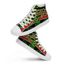 Load image into Gallery viewer, Men’s high top canvas shoes
