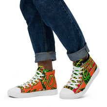 Load image into Gallery viewer, Men’s high top canvas shoes
