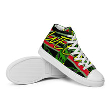 Load image into Gallery viewer, Men’s high top canvas shoes
