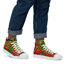 Load image into Gallery viewer, Men’s high top canvas shoes
