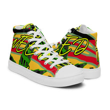 Load image into Gallery viewer, Men’s high top canvas shoes
