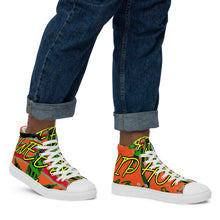 Load image into Gallery viewer, Men’s high top canvas shoes
