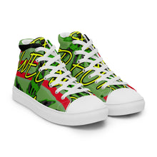 Load image into Gallery viewer, Men’s high top canvas shoes
