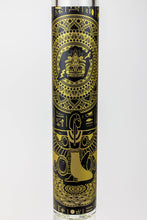 Load image into Gallery viewer, 16&quot; Egyptian Hieroglyph / 9 mm / Glow in the dark / Glass Bong  [MG22]_3
