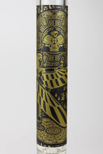 Load image into Gallery viewer, 16&quot; Egyptian Hieroglyph / 9 mm / Glow in the dark / Glass Bong  [MG22]_19
