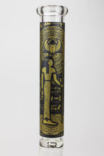 Load image into Gallery viewer, 16&quot; Egyptian Hieroglyph / 9 mm / Glow in the dark / Glass Bong  [MG22]_7
