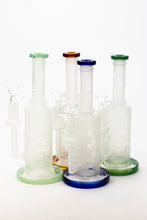 Load image into Gallery viewer, 9.5&quot; Sandblasting glass water bong with tire diffuser [Q14]_0
