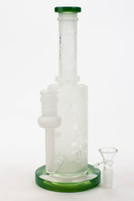 Load image into Gallery viewer, 9.5&quot; Sandblasting glass water bong with tire diffuser [Q14]_9
