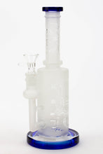 Load image into Gallery viewer, 9.5&quot; Sandblasting glass water bong with tire diffuser [Q14]_3
