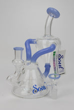 Load image into Gallery viewer, 8&quot; SOUL Glass 2-in-1 single chamber recycler bong_5
