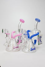 Load image into Gallery viewer, 8&quot; SOUL Glass 2-in-1 single chamber recycler bong_0
