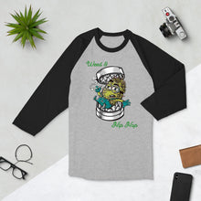 Load image into Gallery viewer, 3/4 sleeve raglan shirt
