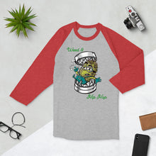 Load image into Gallery viewer, 3/4 sleeve raglan shirt
