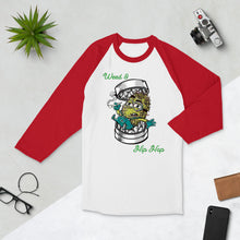 Load image into Gallery viewer, 3/4 sleeve raglan shirt
