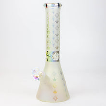 Load image into Gallery viewer, 13&quot; XTREME Glass / 7 mm / Sandblast Electroplated Glass beaker Bong [XTR-M209]_6
